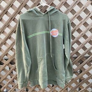 Santa Cruz | Green Hoodie